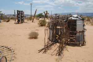 Noah Purifoy's art.